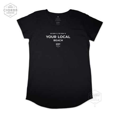 Your Australian Beach, Women’s Long Curve CoOrds Tees