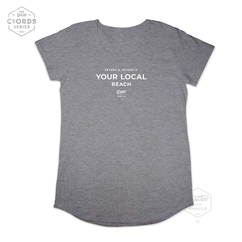 Your Australian Beach, Women’s Long Curve CoOrds Tees