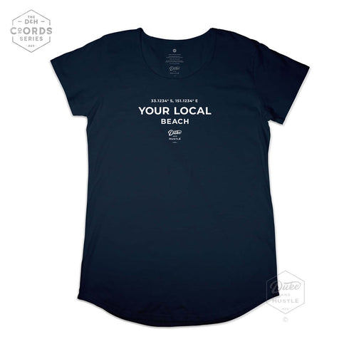 Your Australian Beach, Women’s Long Curve CoOrds Tees