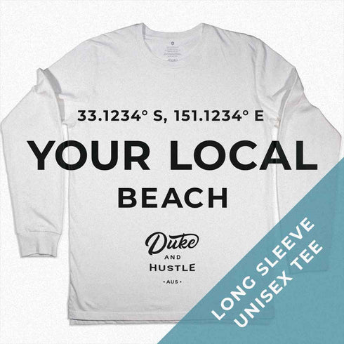Your Australian Beach, Unisex Long Sleeve CoOrds Tees