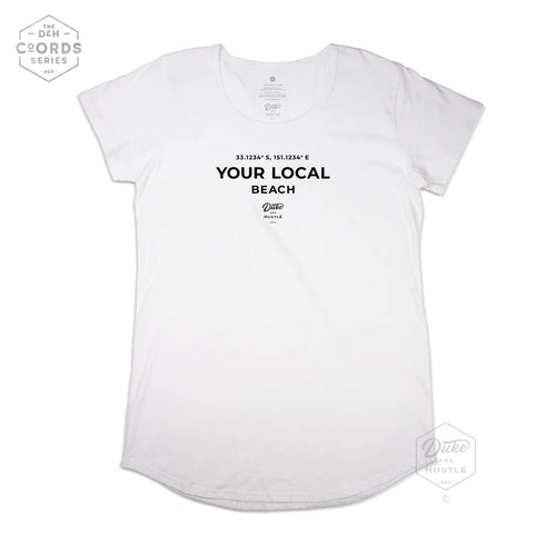 Your Australian Beach, Women’s Long Curve CoOrds Tees