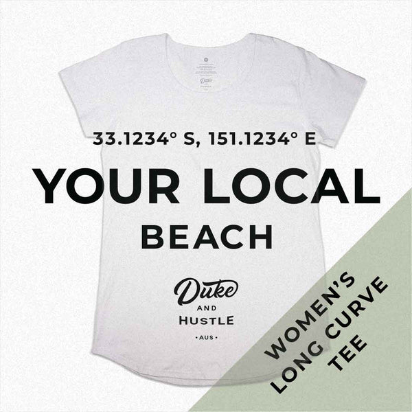 Your Australian Beach, Women’s Long Curve CoOrds Tees