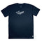 Coogee Beach Sydney Graphic tee, 100% Australian Cotton, Front, Navy