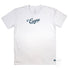 Coogee Beach Sydney Graphic tee, 100% Australian Cotton, Front, White