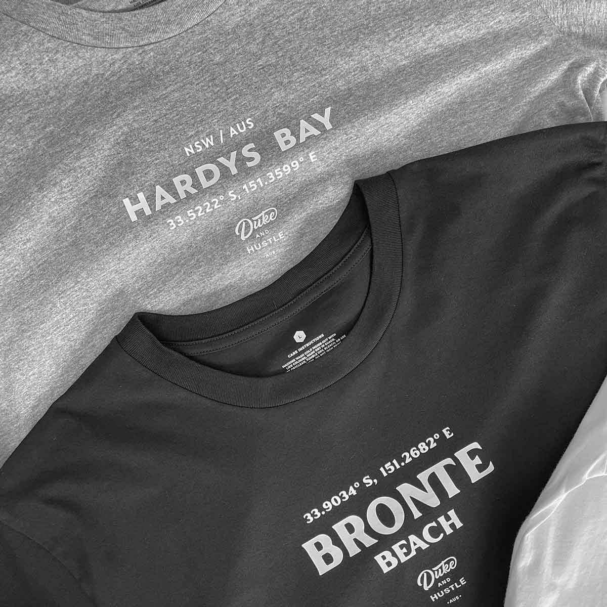 Hardys Bay and Bronte Beach CoOrds Tees