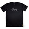 Glenelg Beach Adelaide Graphic Tee, Cotton, Front, Black