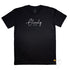 Glenelg Beach Adelaide Graphic Tee, Cotton, Front, Black