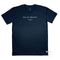 Palm Beach Sydney Graphic tee, 100% Australian Cotton, Front, Navy
