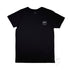 Youth Graphic Type T Shirt on Australian Cotton, Black, Front