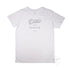 Kids’ Duke and Hustle Logo T Shirt on Australian Cotton, White, Front
