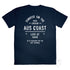 The Early Riser, Men’s Graphic T Shirt on Australian Cotton, Navy, Back