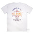 The Early Riser, Men’s Graphic T Shirt on Australian Cotton, White, Back