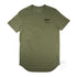 Men’s Graphic Typography Printed T-shirt, Khaki, Front, Laid Flat