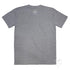 Mona Vale Men’s Graphic T Shirt on Australian Cotton, Grey Marle, Back