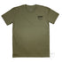 Type-themed design, The Zinc Element, Classic Fit Tee, in khaki, front