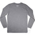 Manly Beach, Sydney, printed Unisex Long Sleeve Tee on Australian Cotton, Grey Marle, Back