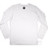 Avoca Beach Graphic, Long Sleeve Shirt on Australian Cotton, White, Back