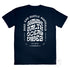 The Sound Appeal Men’s Graphic T Shirt on Australian Cotton, Navy, Back