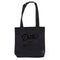 Black Premium Cotton Tote Bag with Black Vinyl Duke and Hustle Logo