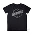 Youth Graphic Type T Shirt on Australian Cotton, Black, Back