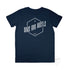 Youth Graphic Type T Shirt on Australian Cotton, Navy, Back