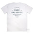 Type-themed design, The Zinc Element, Classic Fit Tee, in white, back